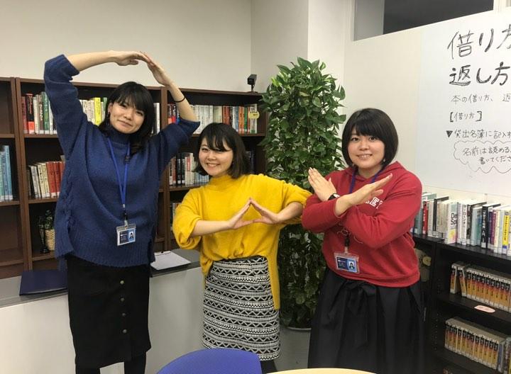 perfume? いいえ、企画部3人娘です。