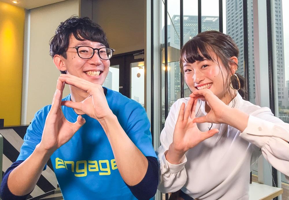 『engage』PRの旅!CM放送開始を記念して、大阪2番組に登場! ♯きょうのエン
