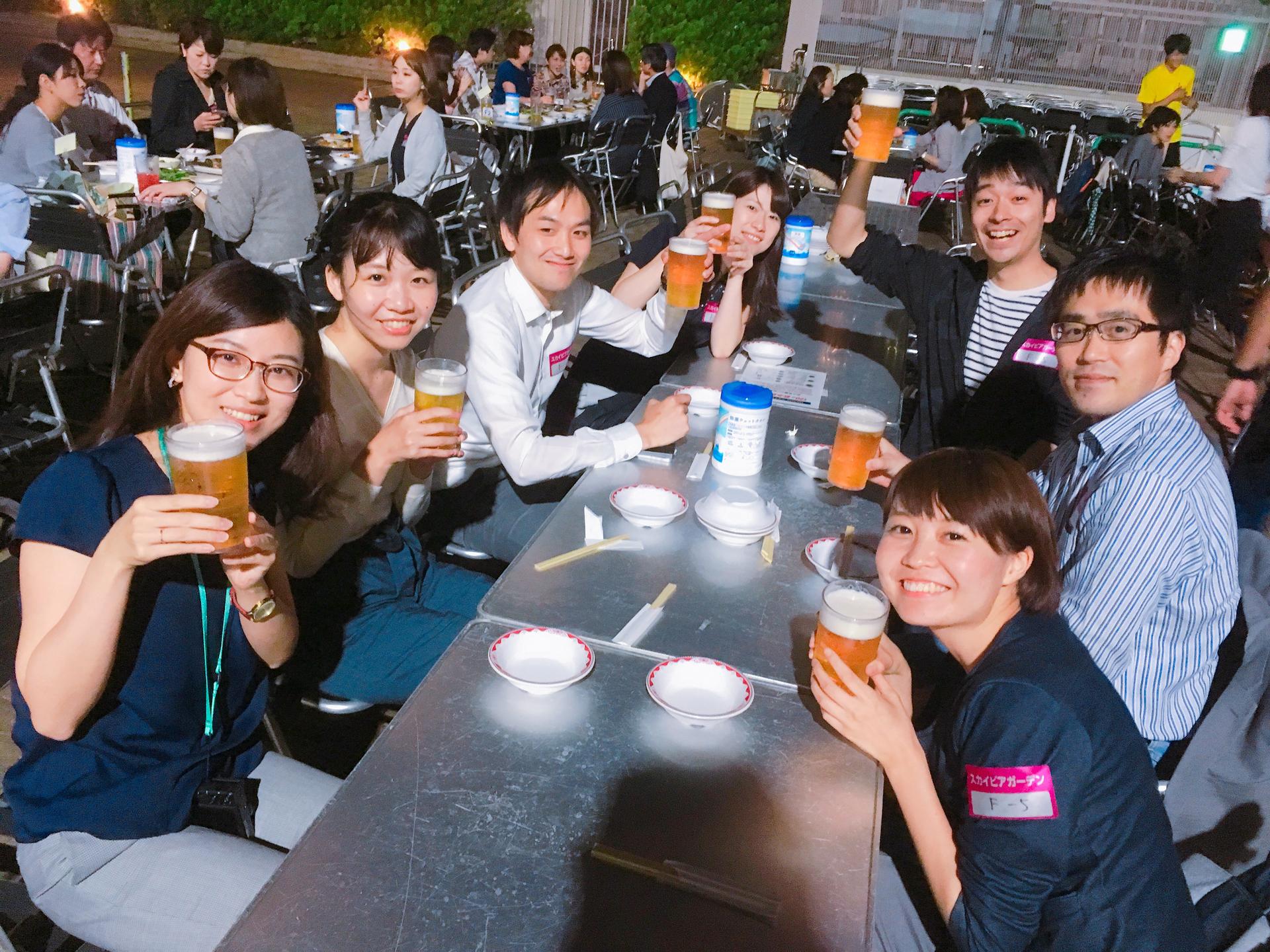 もうすぐ夏だよ!ビアガーデンへGO!