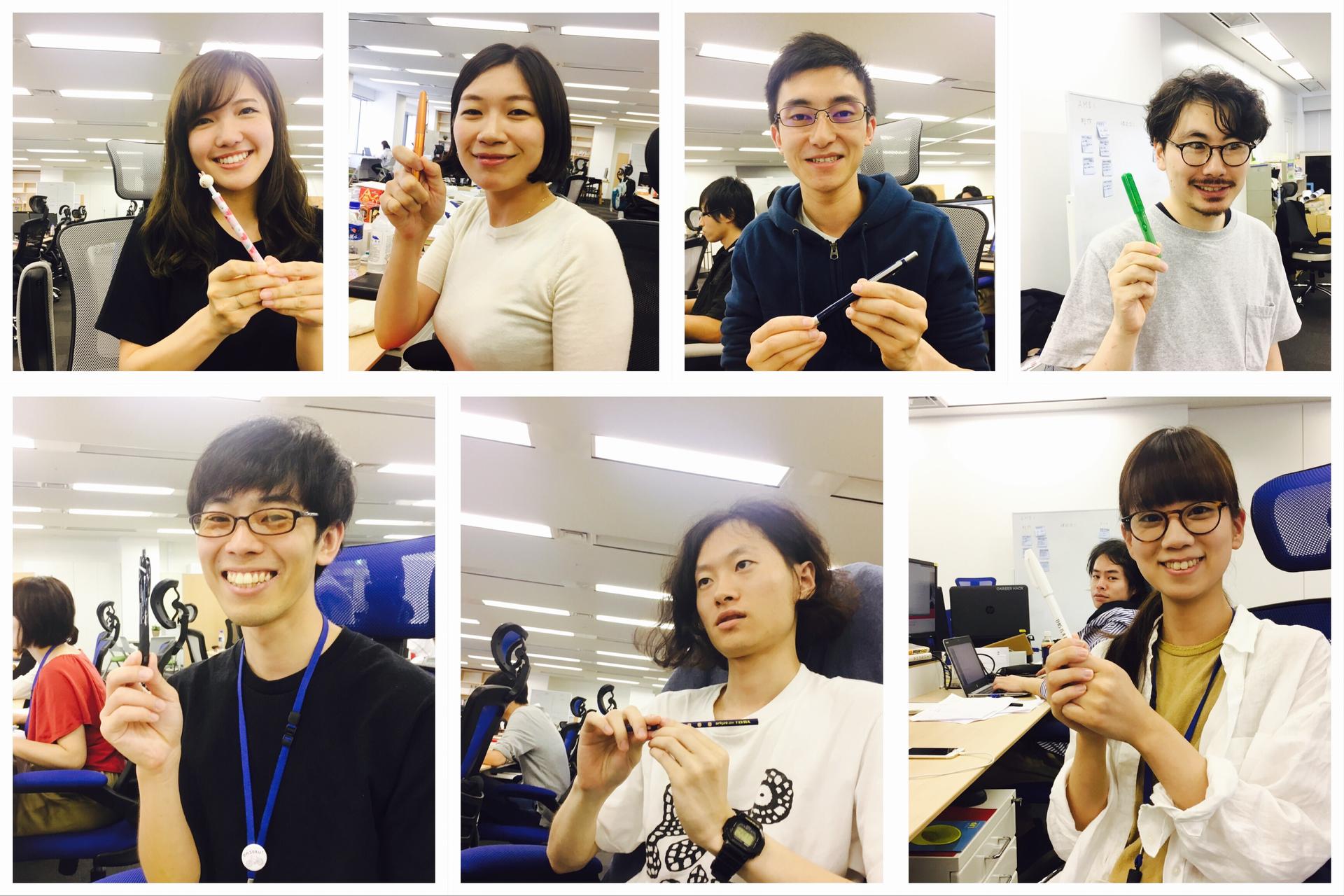 みんな、どんなペンを使ってる? お気に入りのペンを聞いてみたよ。 #きょうのエン