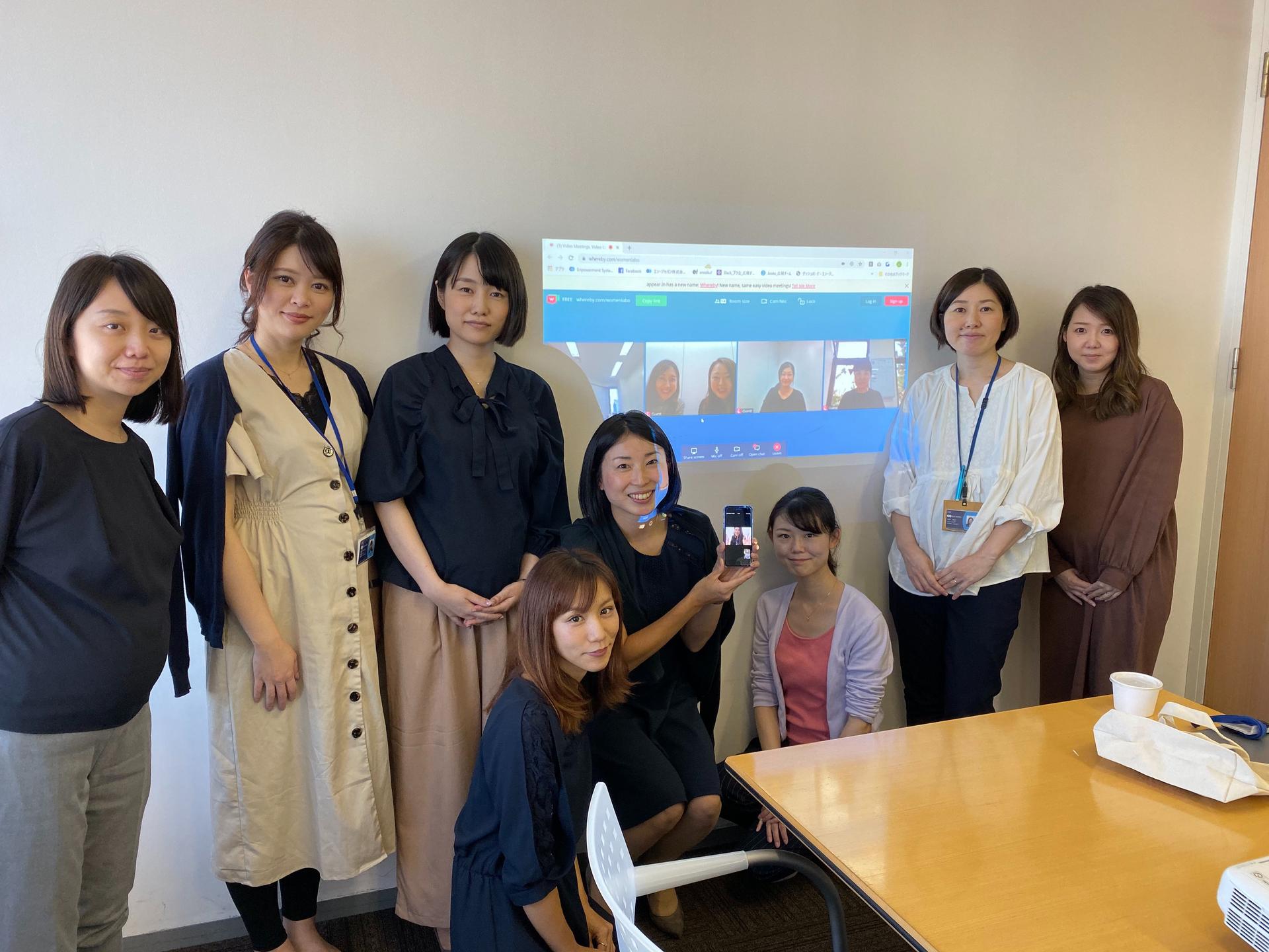 満足度100%!産休を控えるプレママ社員向けランチ開催#WOMenLABO