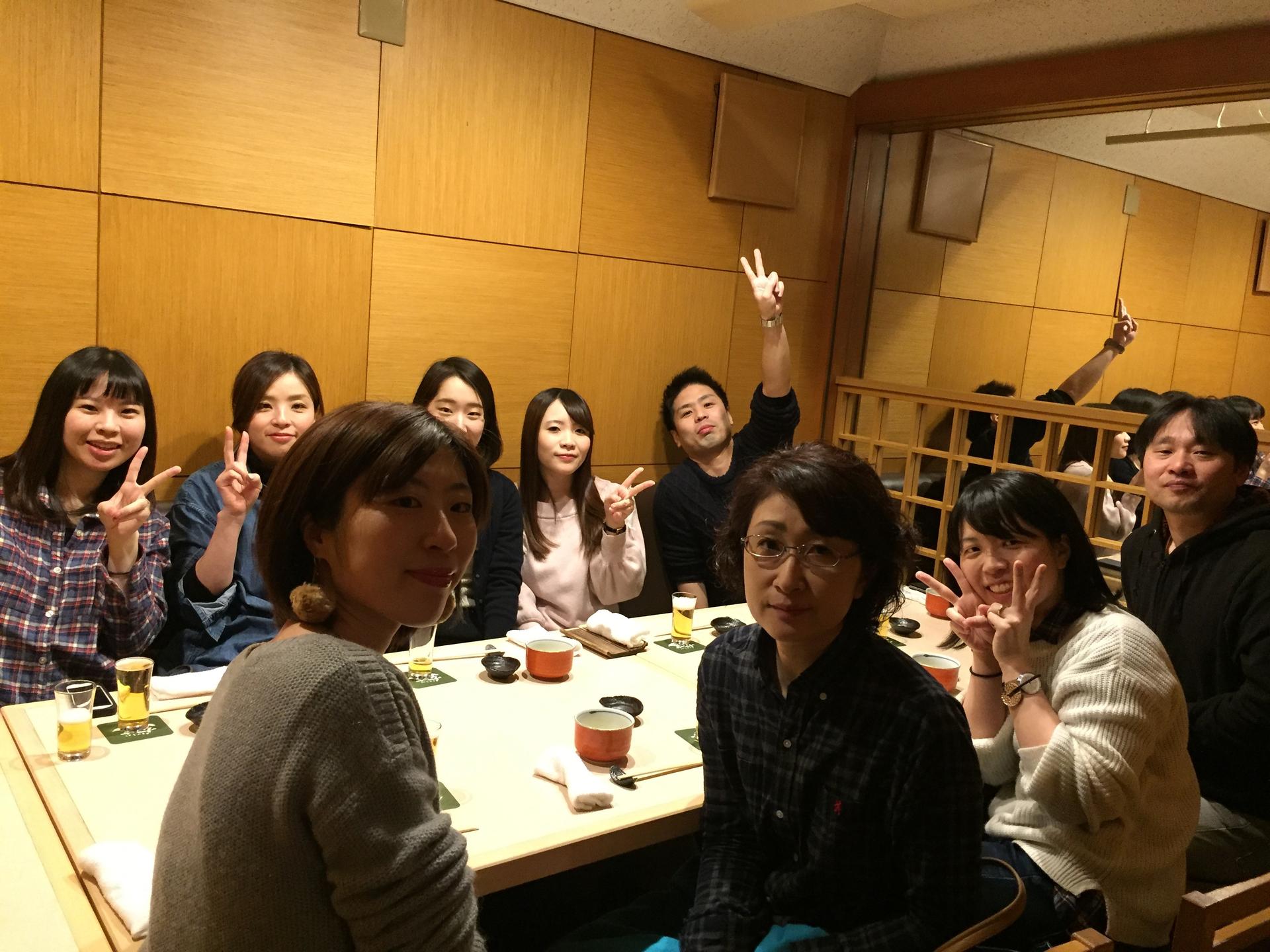 メンバーの半分が時短勤務!そんな労務チームの新年会