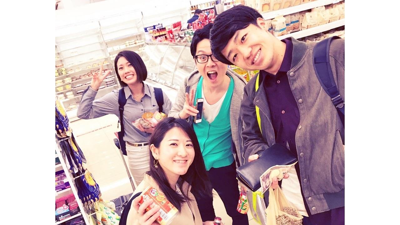 新任中途採用マネジャーのお花見に密着。