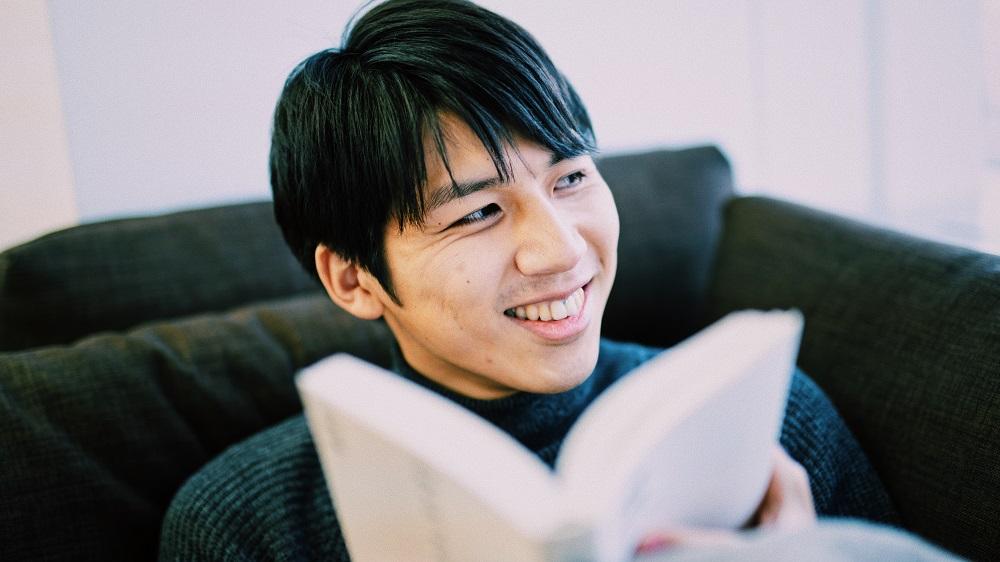 本は、自分を豊かにする栄養。 #読書男子