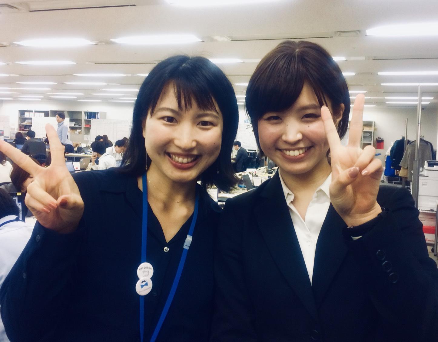 入社前に、社員に密着?!