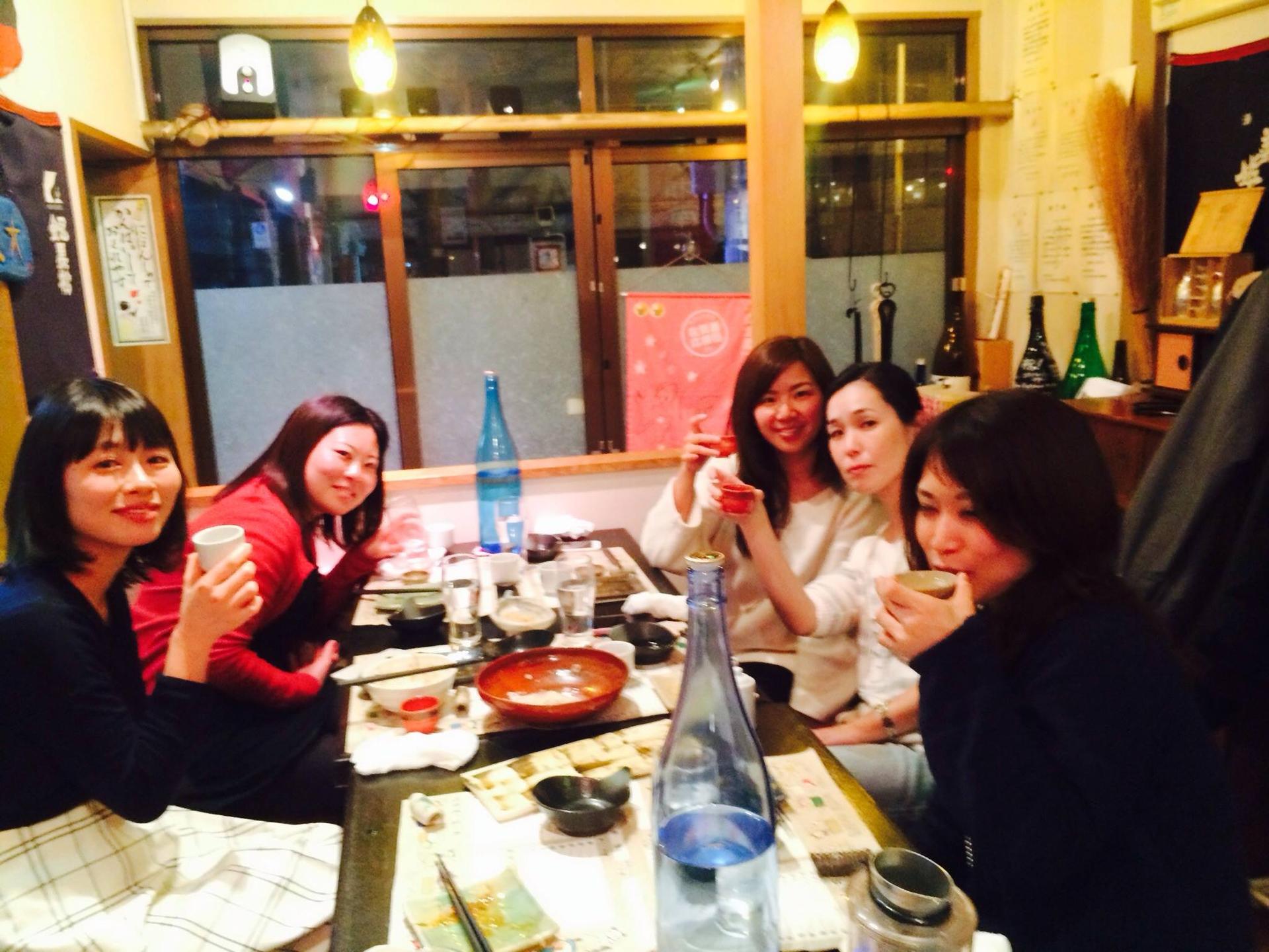 ミドルチームの日本酒女子会♪