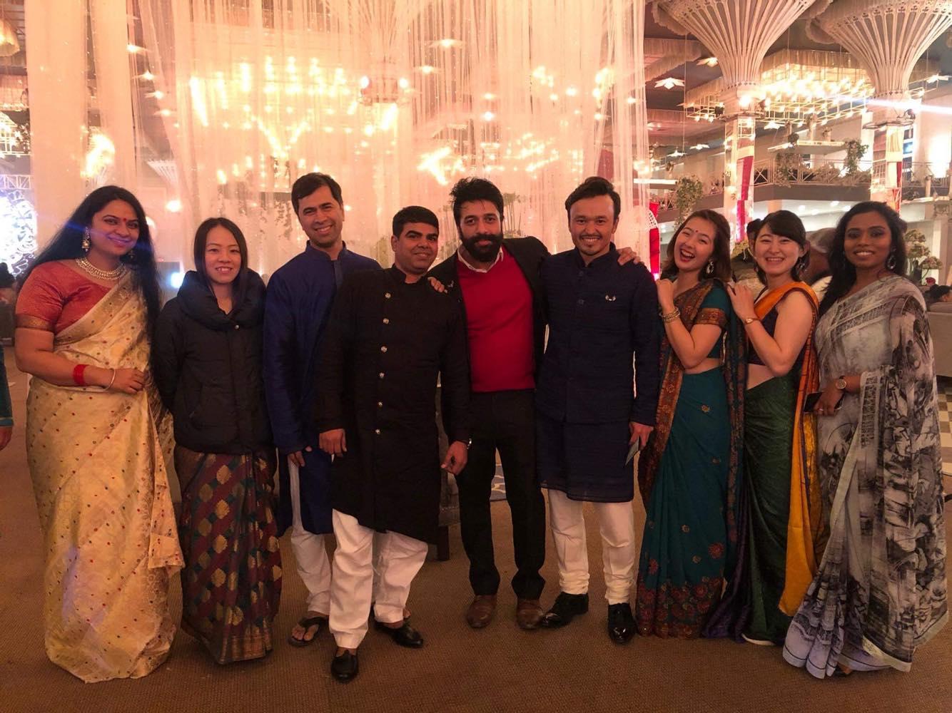 結婚式にお呼ばれ!#インドからナマステ