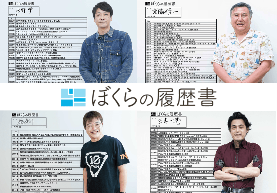 第一線で活躍するあの人の履歴書を大公開!エン転職の「ぼくらの履歴書」は必見のコンテンツ!