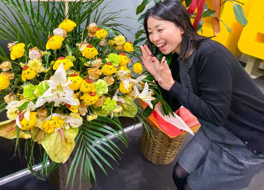 エン・ジャパン設立20周年！たくさんのお花が届きました！ ＃きょうのエン